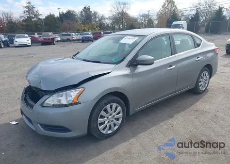 2013 Nissan Sentra Sv from USA, damaged, VIN 3N1AB7AP8DL664349
